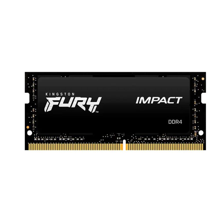 Memoria Ram Fury Impact 8Gb Ddr4 3200Mhz Sodimm Para Laptop - Alto Rendimiento Y
