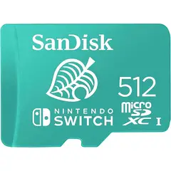 SANDISK - Tarjeta microSDXC para Nintendo Switch - 512 GB UHS-I U3 Cl