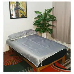 GENERICO - PROTECTOR IMPERMEABLE CASA PANDA CON FUNDAS