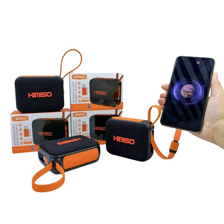 Kimiso- parlante inalámbrico portátil inteligente con batería portátil