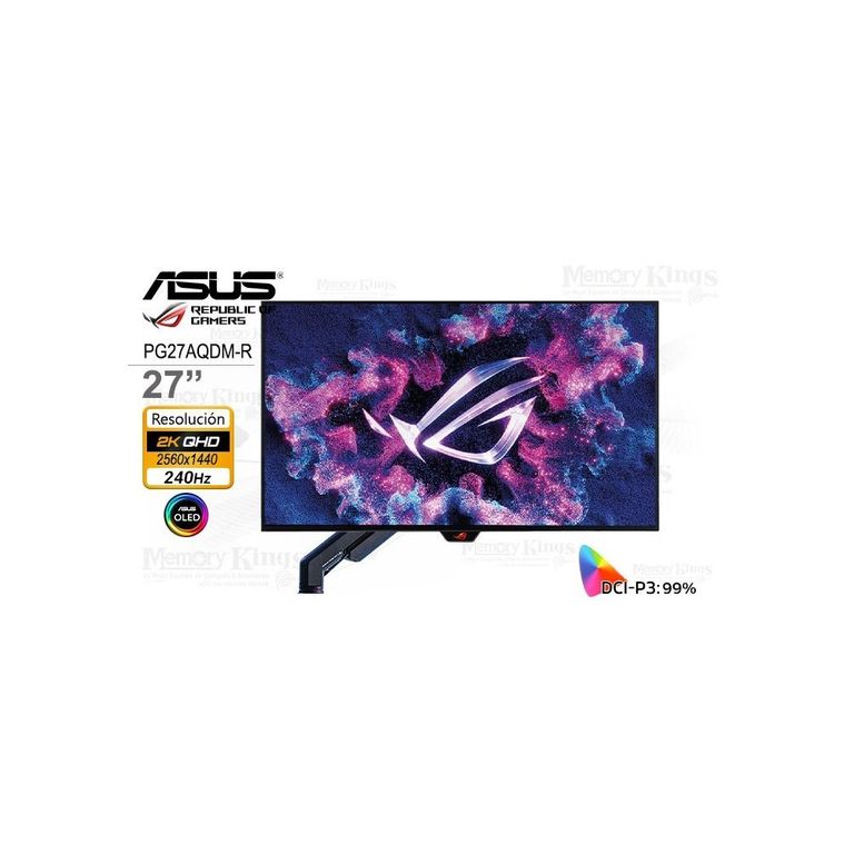 Monitor 27 Rog Swift Oled Pg27Aqdm-R 2K Qhd 240Hz 0.03Ms