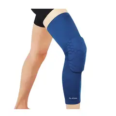 PRO ATHLETIC - Rodillera Deportiva con EVA - Unisex - Azul Acero
