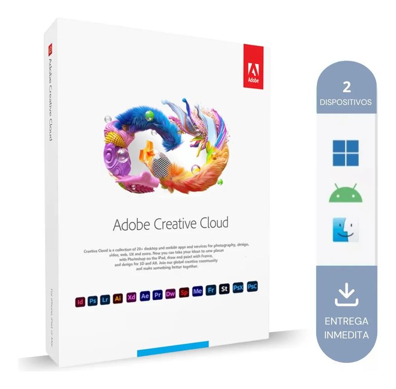 Licencia de Creative Cloud 4 meses Windows / Mac
