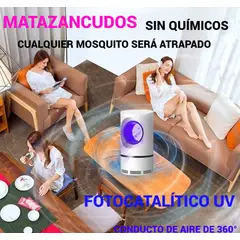 GENERICO - LÁMPARA MATA ZANCUDOS INSECTOS SIN QUÍMICOS LED UV