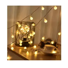 GENERICO - Luces Navideña Led CANICA De 100 Metros Decoracion Eventos Navidad HOGAR Cálido