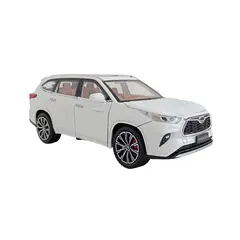 DIECAST MASTER - Camioneta Coleccion Toyota Highlander Sonido Y Luz 1 / 24