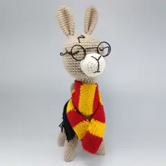 GENERICO - Llama amigurumi peru 29cm peluche adorno
