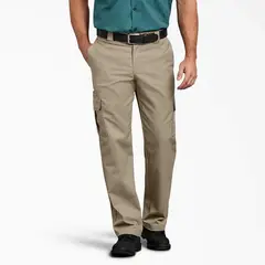 DICKIES - PANTALON CARGO HOMBRE PIERNA RECT ELASTIC  COLOR ARENA