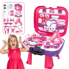 GENERICO - Set Infantil de Belleza y Maquillaje en Maletín