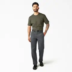 DICKIES - PANTALON DE TRABAJO PARA HOMBRE CON BOLSILLOS COLOR CARBON