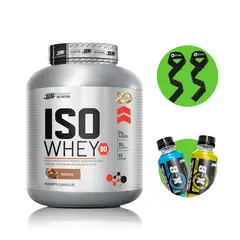 UNIVERSE NUTRITION - PROTEÍNA ISO WHEY 25KG CHOCOLATE + STRAPS + XB