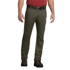 DICKIES - PANTALÓN JEAN CARPINTERO PARA HOMBRE VERDE MUSGO Stonewashed