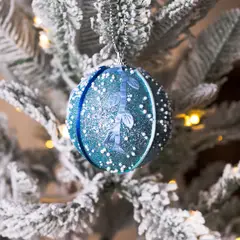 PANORAMA HOGAR - SETX6 ESFERAS CELESTE 8CM