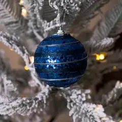 PANORAMA HOGAR - SETX6 ESFERAS AZUL 8CM