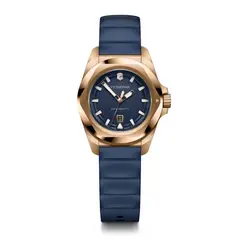 VICTORINOX - Reloj INOX 32 correa de caucho Azul dial Azul