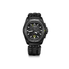 VICTORINOX - Reloj INOX Chrono 43 correa de paracord dial color Negro