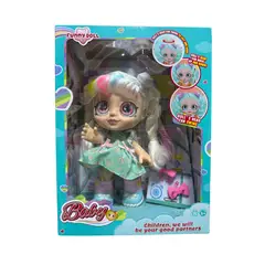 IDEAL BABY & KIDS - MUÑECA BABY OJOS DE VIDRIO MODELO