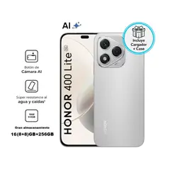 HONOR - Celular 400 Lite 8+256 GB Velvet Grey