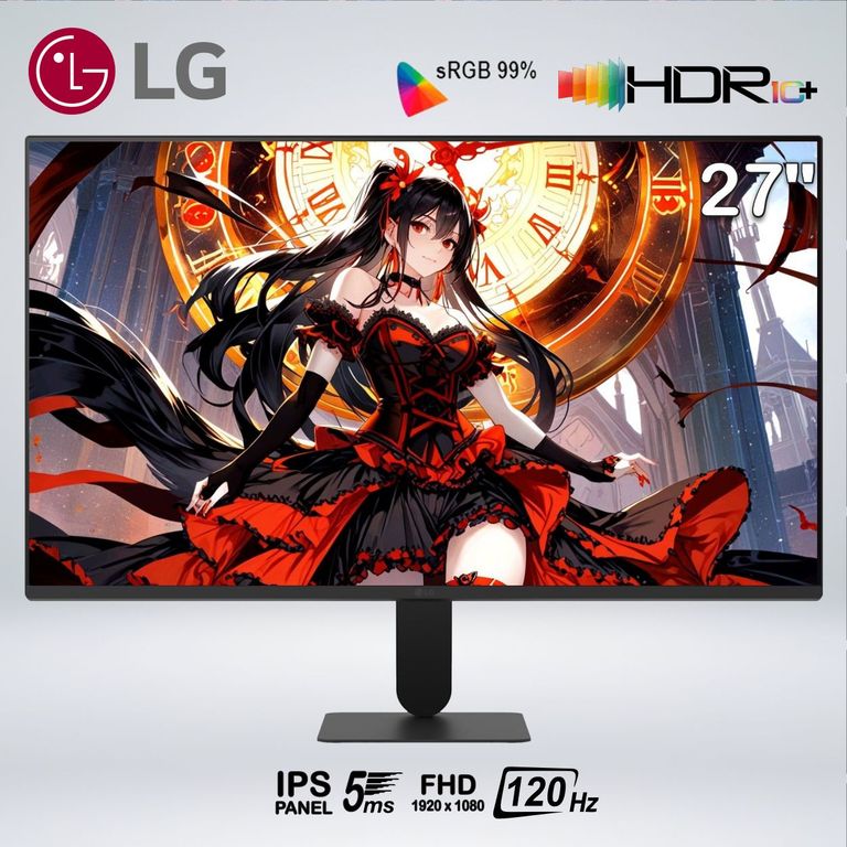 MONITOR 27U411A-B FULL HD 27 " IPS 120hz 5ms HDR10 RESOLUTION+