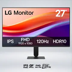 LG - MONITOR 27U411A-B FULL HD 27 " IPS 120hz 5ms HDR10 RESOLUTION+