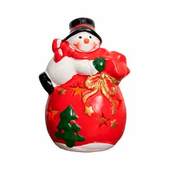 PANORAMA HOGAR - PERSONAJE NAVIDEÑO CON LUCES LED