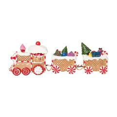 PANORAMA HOGAR - TREN DE JENGIBRE MUSICAL LED Y MOVIMIENTO