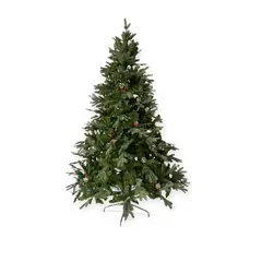 GENERICO - Árbol de Navidad Frondoso Duradero y Fácil de Armar