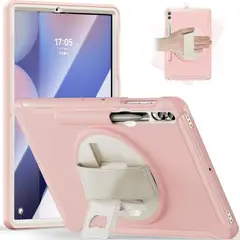 GENERICO - FUNDA ARMOR PARA TABLET SAMSUNG S9 11 PULGADAS ROSA