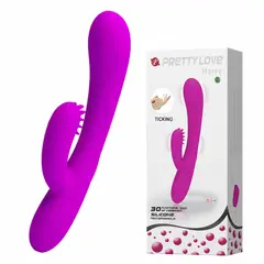 PRETTY LOVE - VIBRADOR DOBLE ESTIMULACIÓN HARRY RABBIT