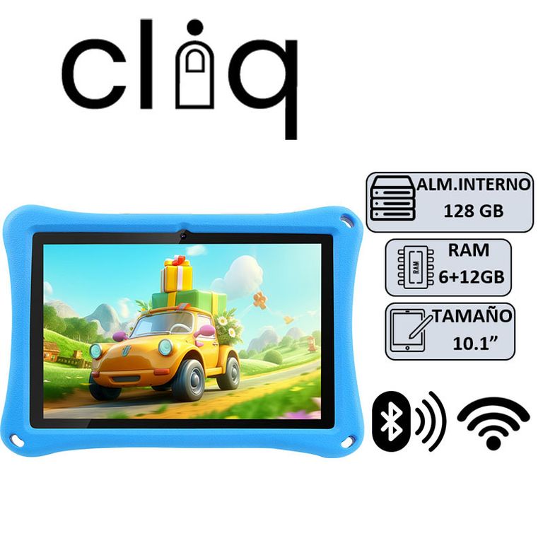 TABLET CLIQ CP20 V2 6+12GB 128GB 101 AZUL