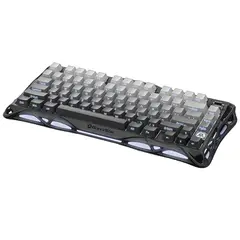 GRAVASTAR - Teclado MERCURY K1 Inalambico Ingles GRADIENT BLACK