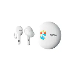 SUDIO - Audífono A2 SPORTING CRISTAL Earbuds Bluetooth Blanco