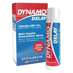 GENERICO - DYNAMO DELAY RETARDANTE EN SPRAY 13% LIDOCAINA