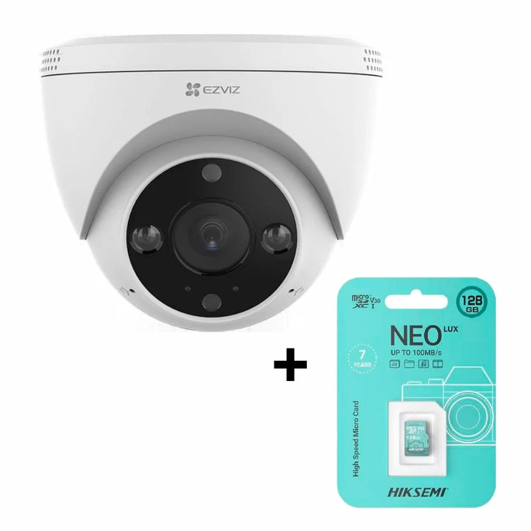 Cámara de Seguridad para Exteriores H4 2K + MEMORIA 128 GB