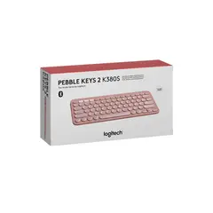 LOGITECH - TECLADO INALAMBRICO PEBBLE KEYS 2 K380S ( 920-011785 ) - BLUETOOTH - ROSE