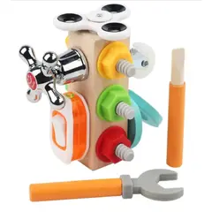 GENERICO - Cubo Didáctico Multifuncional Herramientas Sensorial