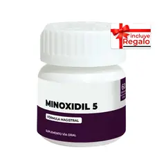 GENERICO - Minoxidil 5 Formula Magistral 60 caps + regalo