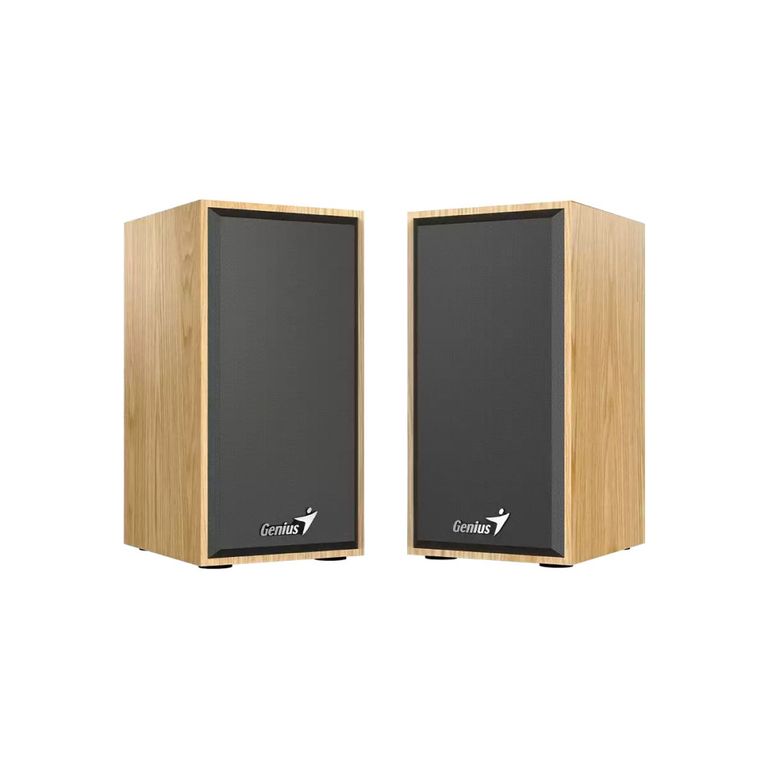 Parlante 2.0 SP-HF180 6W USB Madera Pino