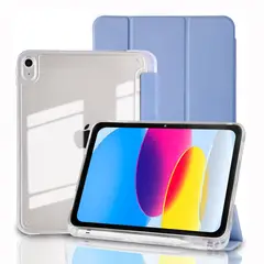 GENERICO - Funda Case Smart para iPad A16 11va 10ma Generación - Lavanda