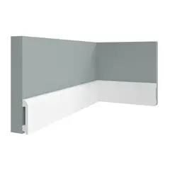 PAZART MUEBLES - Zocalo Curvo Arc Blanco 7cm Presentación caja