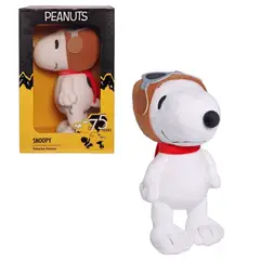 SNOOPY - Peanuts Peluche Aviador Deluxe 30cm