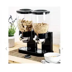 GENERICO - DISPENSADOR DE CEREAL DE 2LT CON 2 COMPARTIMENTOS