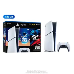 SONY - PS5 Edición Digital Bundled + Mando + Astro Bot + Gran Turismo 7