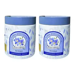 BIOAQUA - PACK 2 CREMA CORPORAL FLORAL 260ML