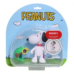 SNOOPY - Figura Aviador Peanuts Articulable 10cm