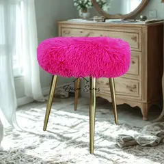 GENERICO - Puff Glamour - Fucsia