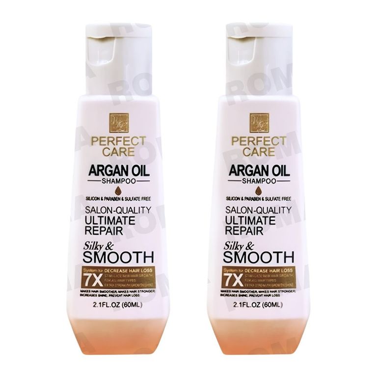 PACK 2 SHAMPOO ACEITE DE ARGÁN 60ML PERFECT CARE