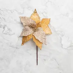 PANORAMA HOGAR - SETX6 FLORES POINSETTIAS SURTIDAS PVC I