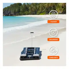 GENERICO - Tabla de Entrenamiento Multiple para Gimnasio y Ejercicio en Casa Negro