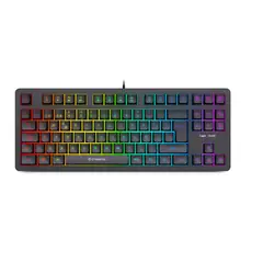 CYBERTEL - Teclado Gamer RainbowLED Negro Killer CYB K501